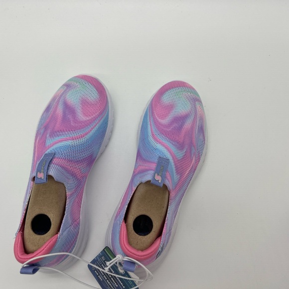 SKETCHERS Sport Air-Cooled Memory Foam Stretch Fit Slip Ons Girls - Picture 2 of 6